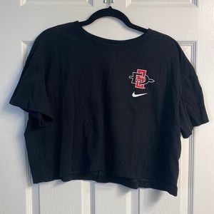 Nike x SDSU Cropped Tee (L)